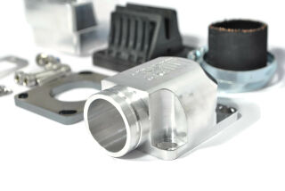 MRP Reed Valve System "Shorty", short intake surface, 35mm, CNC-Edition with VFORCE4  reed and carb rubber