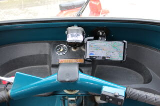 MRP Smartphonehalter magnetisch, Vespa + Lambretta universal. Inkl. Handyklemmung.